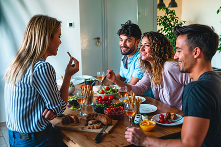 Aperitivo vegetariano